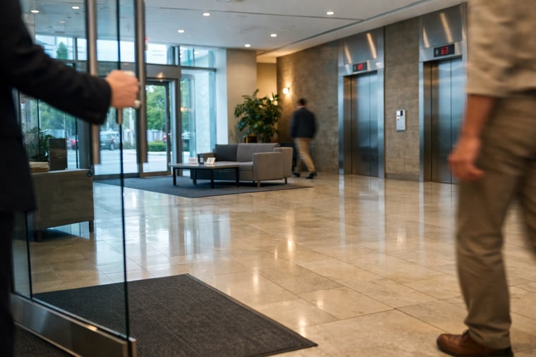 cleaning schedule for multi-tenant building