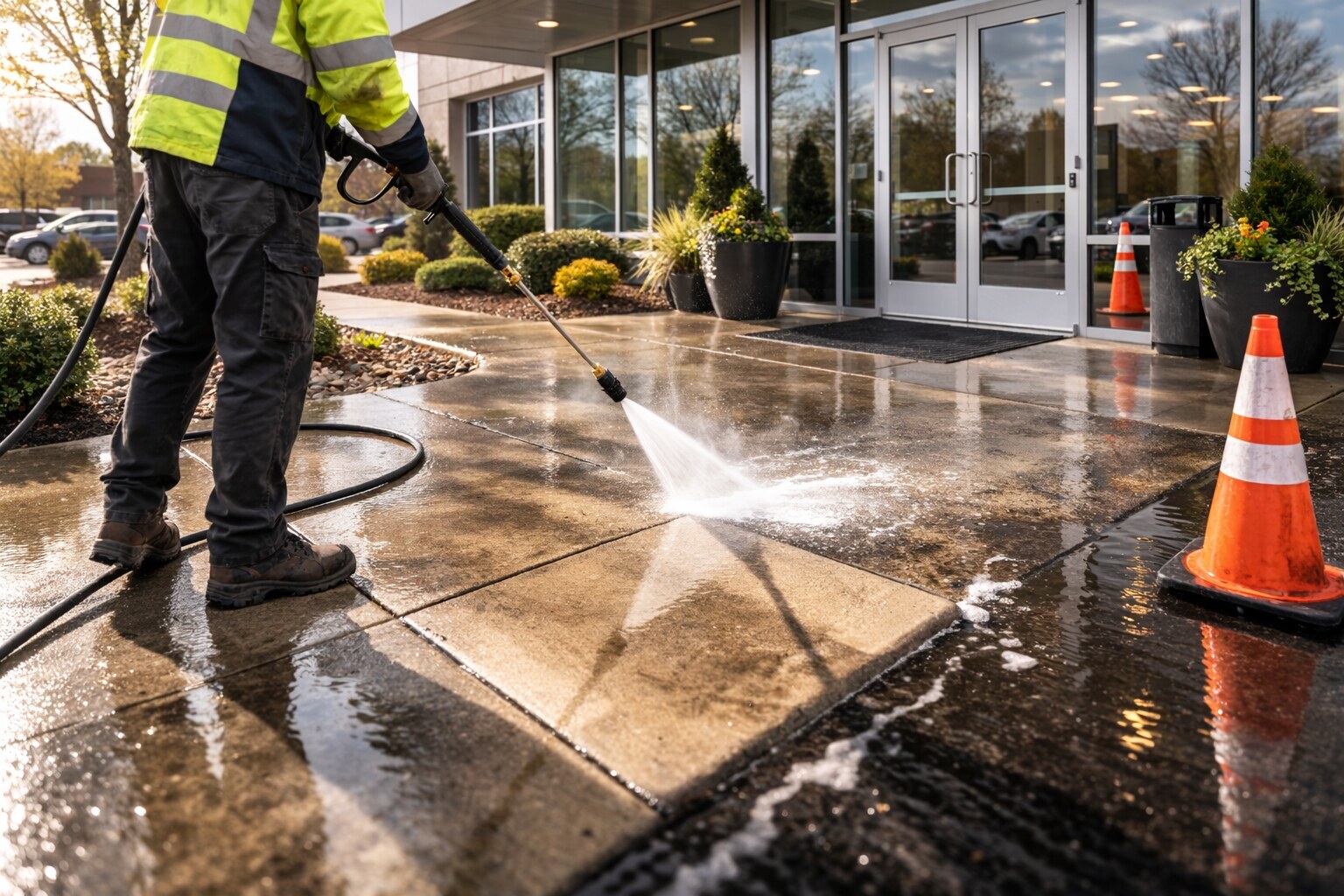 commercial exterior maintenance