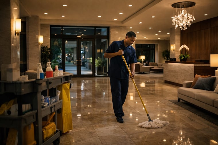 daily condo common area cleaning Article 3.2